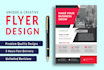 design business, corporate flyer, and booklet