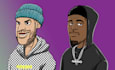 make nft art character cartoon design illustration