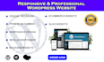design a responsive custom wordpress website