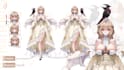 draw a live2d vtuber art ready to rig
