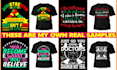 create eye catching custom t shirt design