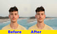 upscale image, crop, optimize and resize images