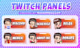 create cute twitch panels