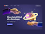be your front end web developer using html css bootstrap javascript react
