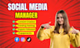 social media marketing manager and content creator