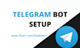 create and setup telegram bot