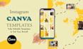 design editable canva templates for your social media posts