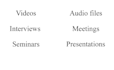 transcribe your audio or video into a text transcript