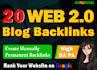 high quality SEO link building for contextual backlinks