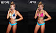 do color correction, color change, pattern change etc
