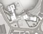 render the architectural site plan, master plan in photoshop