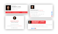 design HTML email signature or clickable email signature