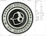 do embroidery digitizing in emb dst pes file in few hours