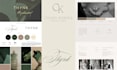 curate a modern minimal logo for beauty and wellness brands