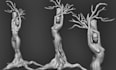 convert any 2d character sketch into 3d print ready model