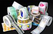 labels on custom roll premium gloss waterproof