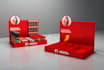 do product display counter top, posm items, retail display
