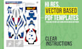 design papercraft pattern from any character for printing