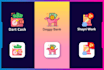 design modern app logo or icon for android and ios