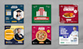 design professional social media post, banner, creative ads