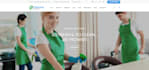build cleaning service website for cleaning business company