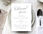 design wedding set menu, drinks menu, bar menu