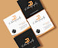 do a minimalist luxury business card for you in 24 hour