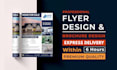 design professional flyer in 12 hours