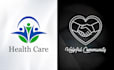 redesign, redraw, minimalist, community and corporate logo