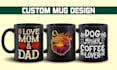 create custom and bulk coffee mug design