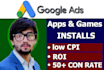 run profitable app install campaigns on google ads