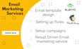 design klaviyo template and klaviyo email design for flows