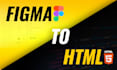 convert PSD to HTML figma to HTML xd to HTML CSS bootstrap 5 responsive websites