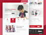 figma landing page, full website UI UX design responsive