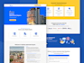 figma landing page, full website UI UX design responsive