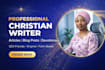 write professional christian articles and christian SEO blog