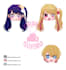 drawing kawaii chibi portrait and character