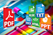convert pdf to word, retype or recreate scanned PDF docs