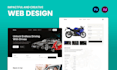 do website design, web design, ui ux design using figma