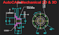 make 2d mechanical drawing in autocad
