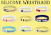 design creative silicone wristband,tyvek, bracelet