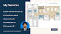 design floor plan, architecture 2d, layout , house map and master plan