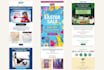 design klaviyo email template for flows and campaigns