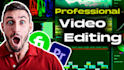 do professional video editing