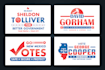 do modern political campaign logo