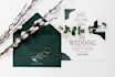design party and wedding invitation card