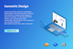 design modern isometric illustration