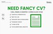 prepare a europass CV with cover letter and email design