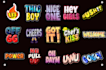 awesome twitch text emotes