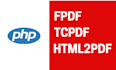 generate PDF using PHP libraries